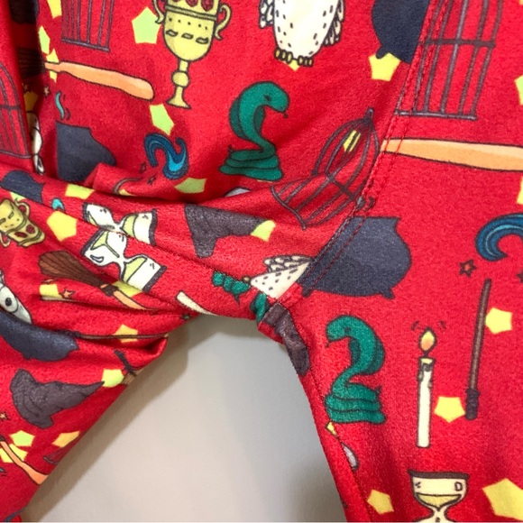 Harry Potter Magic Leggings - Red Gryffindor - Picture 5 of 6